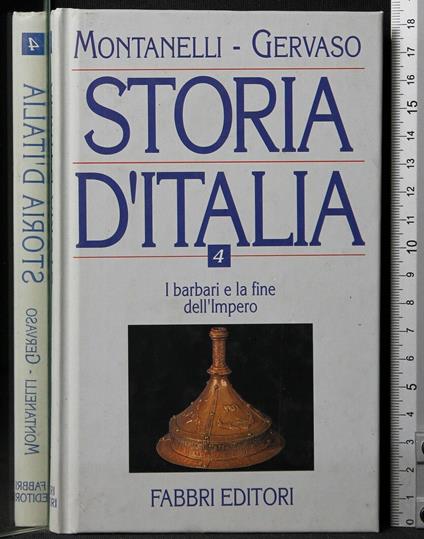 Storia D'Italia. Vol 4 - Montanelli - copertina