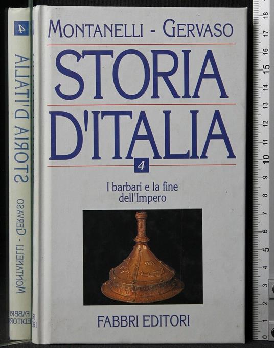 Storia D'Italia. Vol 4 - Montanelli - copertina