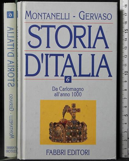 Storia D'Italia. Vol 6 - Montanelli - copertina