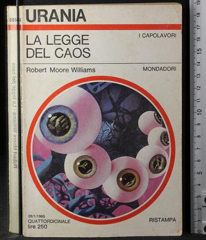 La legge del caos - Robert Moore Williams - copertina