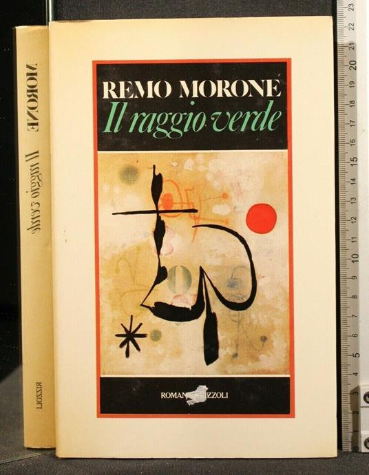 Il Raggio Verde - Remo Morone - copertina