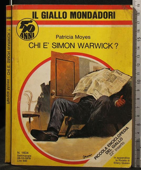 Chi È Simon Warwick? - Patricia Moyes - copertina