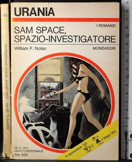 Sam space, spazio-investigatore - William Nolan - copertina