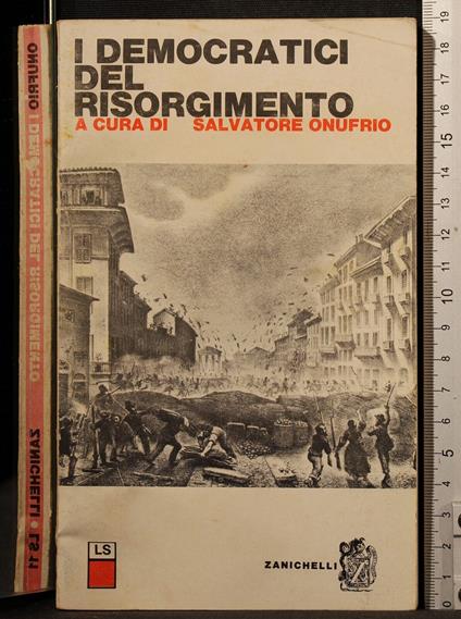 I democratici del risorgimento - Salvatore Onufrio - copertina