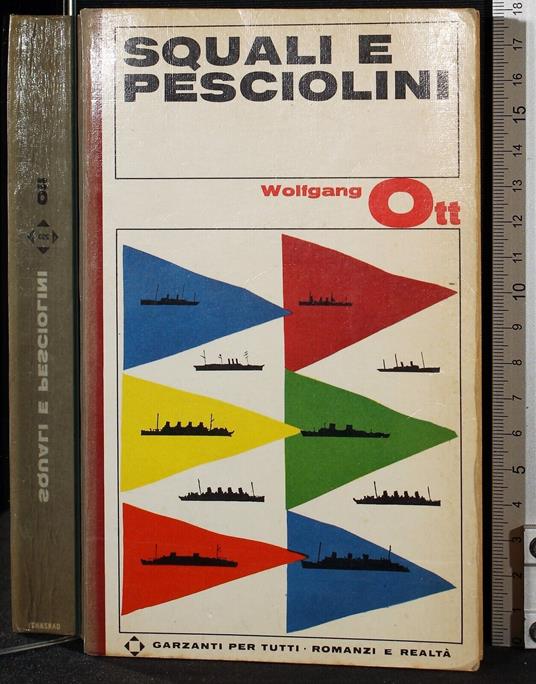 Squali e pesciolini - Wolfgang Ott - copertina