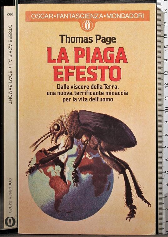 La piaga efesto - Thomas Page - copertina