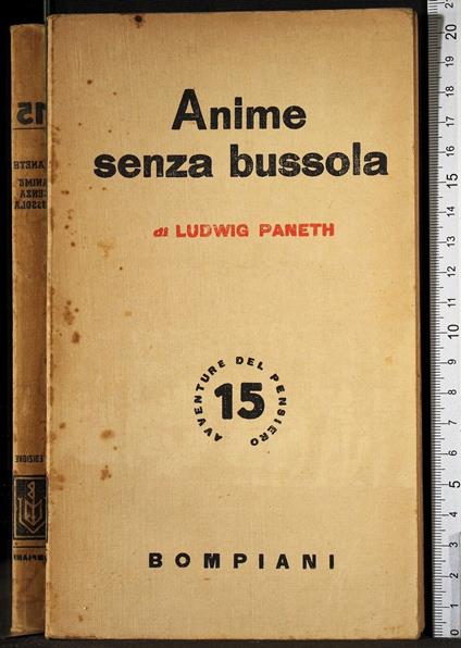 Anime senza bussola - Ludwig Paneth - copertina