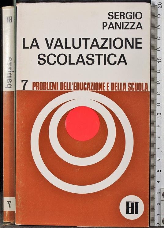 La valutazione scolastica - Sergio Panizza - copertina