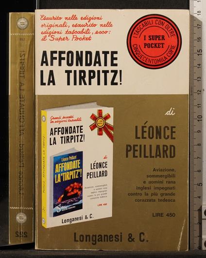 Affondare la tirpitz! - Leonce Peillard - copertina