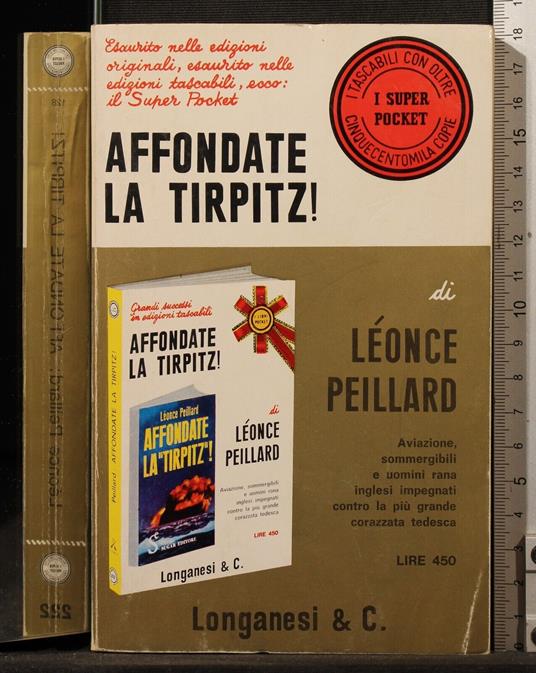Affondare la tirpitz! - Leonce Peillard - copertina