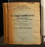 Le Leggi Modificatrici Del Codice Penale e Del Codice Di