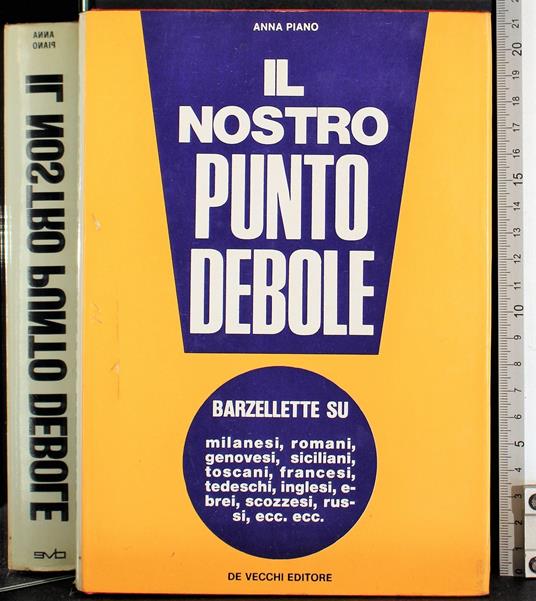 Il nostro punto debole - Anna Piano - copertina
