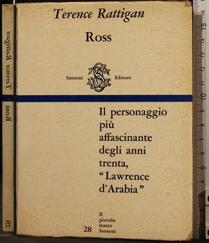 Ross - Terence Rattigan - copertina