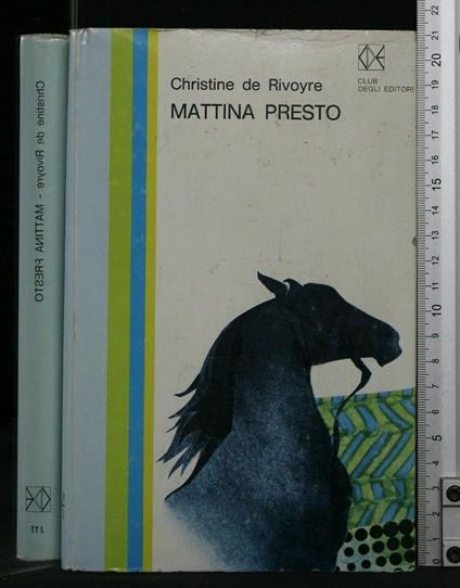 Mattina Presto - Christine de Rivoyre - copertina