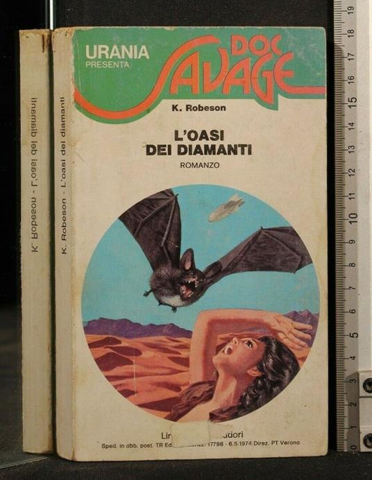 Doc Savage L'Oasi Dei Diamanti - Kenneth Robeson - copertina