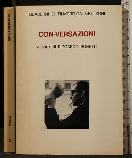 Con-Versazioni - Riccardo Rosetti - copertina