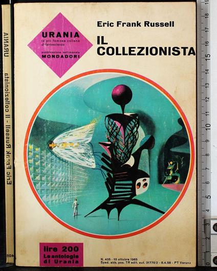 Il colezionista - Eric Frank Russell - copertina