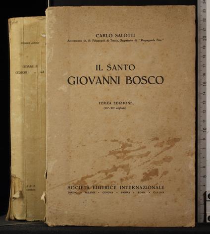 Il Santo Giovanni Bosco - Carlo Salotti - copertina