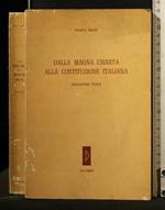 Dalla Magna Charta Alla Costituzione Italiana Educazione Civica