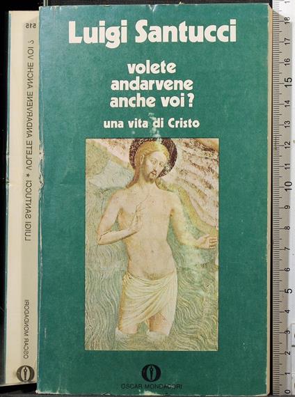 Volete andarvene anche voi? Una vita di Cristo - Santucci - copertina