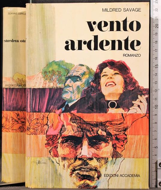 Vento ardente - Mildred Savage - copertina