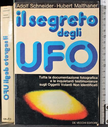 Il segreto degli UFO - Schneider - copertina
