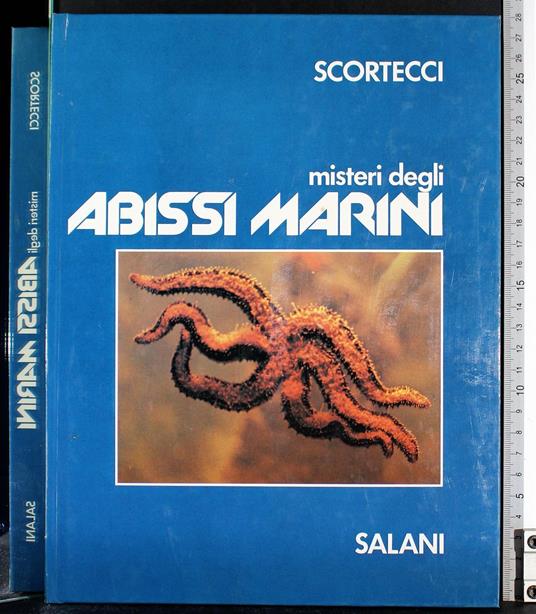 Misteri degli abissi marini - Scortecci - copertina