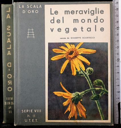 La scala d'oro. Le meraviglie del mondo vegetale - Giuseppe Scortecci - copertina