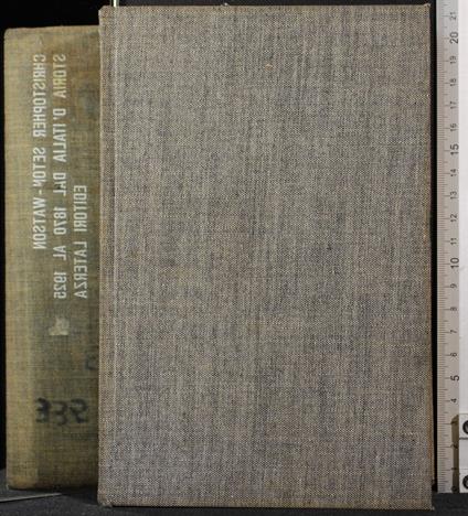 Storia d'Italia dal 1870 al 1925 - Christopher Seton-Watson - copertina