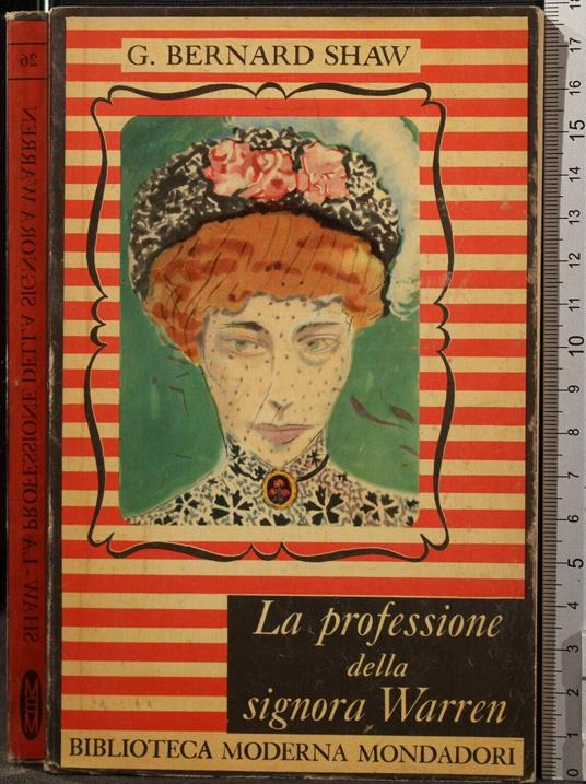 La Professione Della Signora Warren - Bernard Shaw - copertina