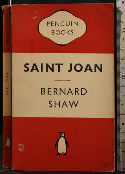 Saint Joan - Bernard Shaw - copertina