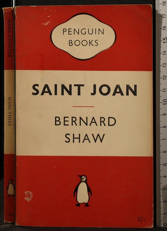 Saint Joan - Bernard Shaw - copertina
