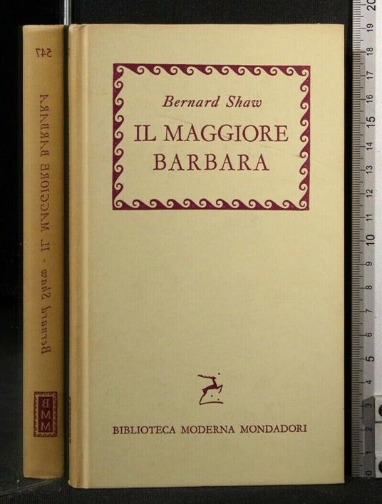 Il Maggiore Barbara - Bernard Shaw - copertina