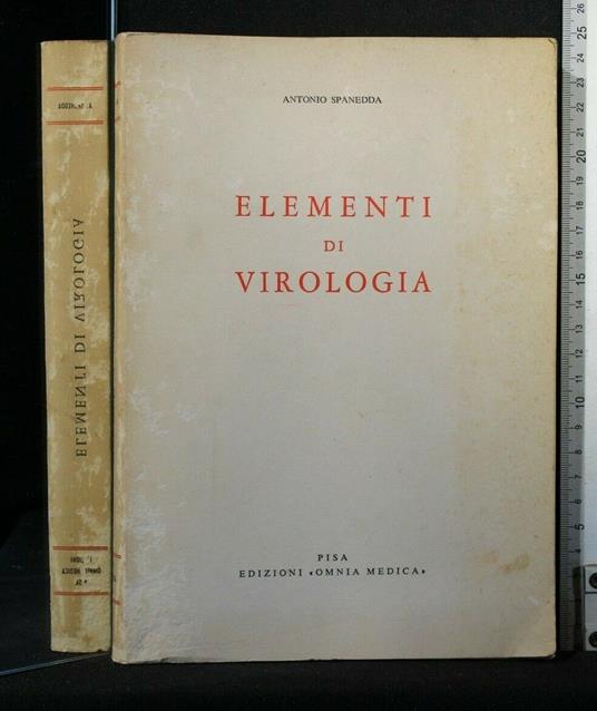 Elementi di Virologia - Antonio Spanedda - copertina