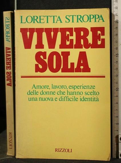 Vivere Sola - Loretta Stroppa - copertina