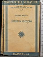 Elementi di psicologia