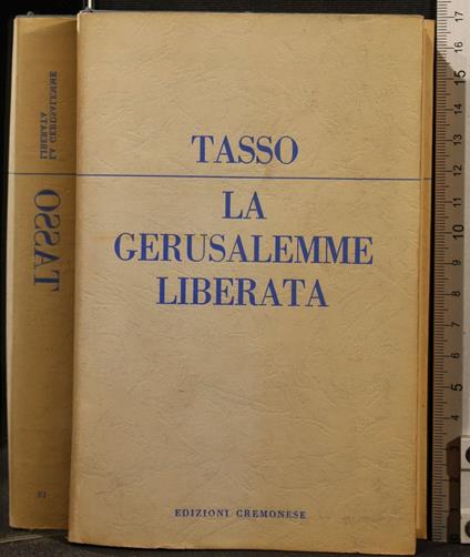 La Gerusalemme Liberata - Tasso - copertina