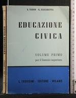 Educazione Civica Vol 1