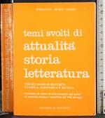 Temi svolti di attualità storia letteratura