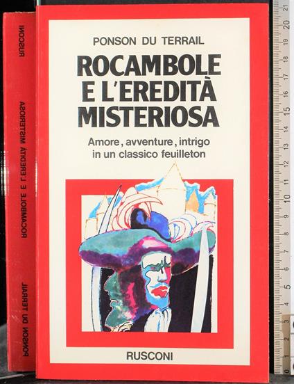 Rocambole e l'eredità misteriosa - Ponson du Terrail - copertina
