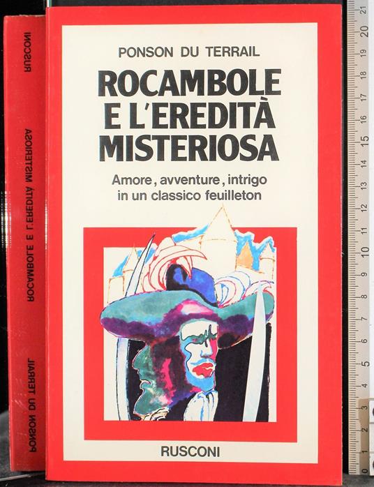 Rocambole e l'eredità misteriosa - Ponson du Terrail - copertina