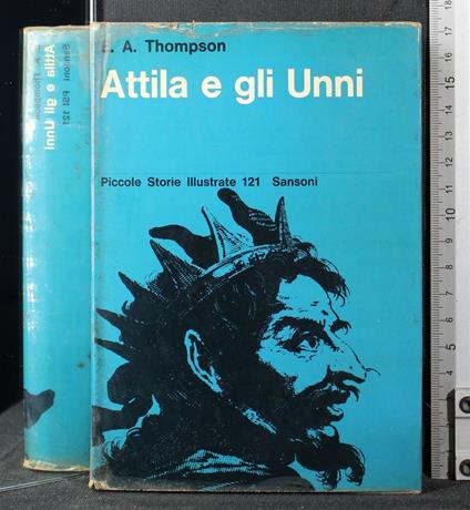 Attile e gli Unni - Thompson - copertina