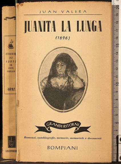 Juanita la lunga - Juan Valera - copertina