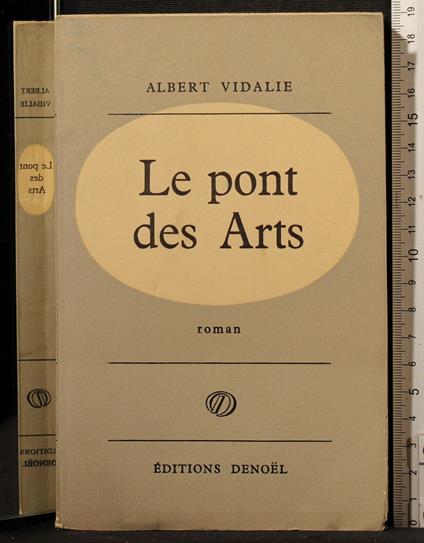 Le pont des arts - Albert Vidalie - copertina