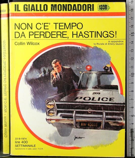 Non c'è tempo da perdere, Hastings! - Collin Wilcox - copertina