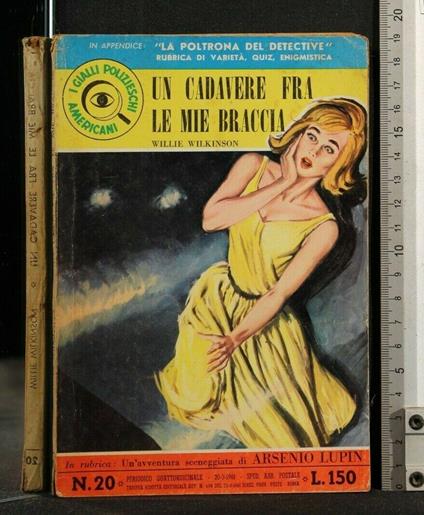 Un Cadavere fra Le Mie Braccia - Wilkinson - copertina