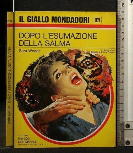 Dopo L'Esumazione Della Salma - Sara Woods - copertina