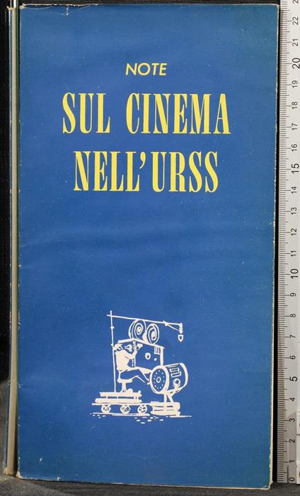 Note Sul Cinema Nell'Urss - copertina