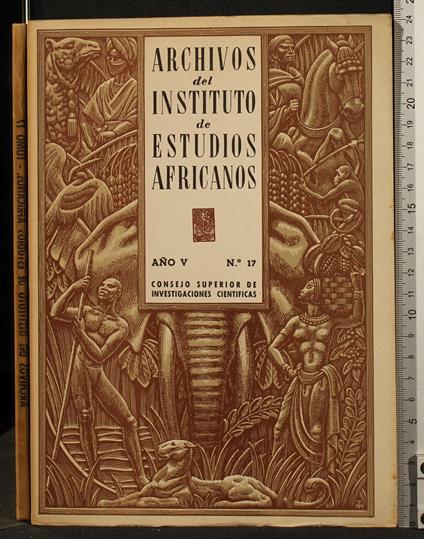 Archivos Del Instituto De Estudios Africanos N 17 - copertina