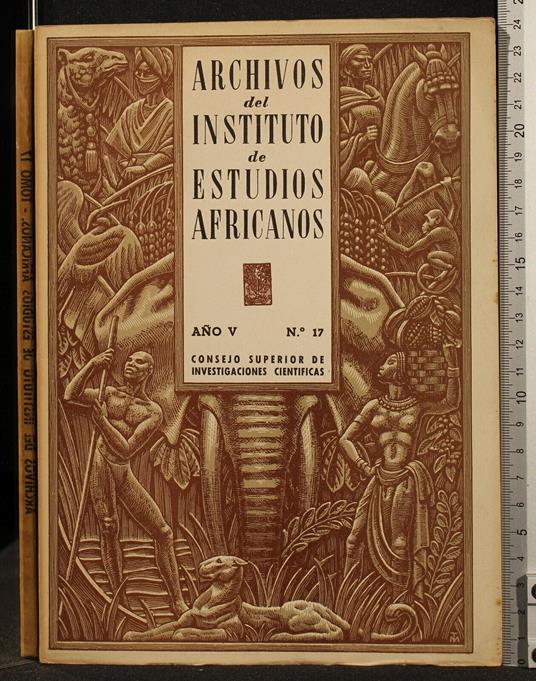 Archivos Del Instituto De Estudios Africanos N 17 - copertina